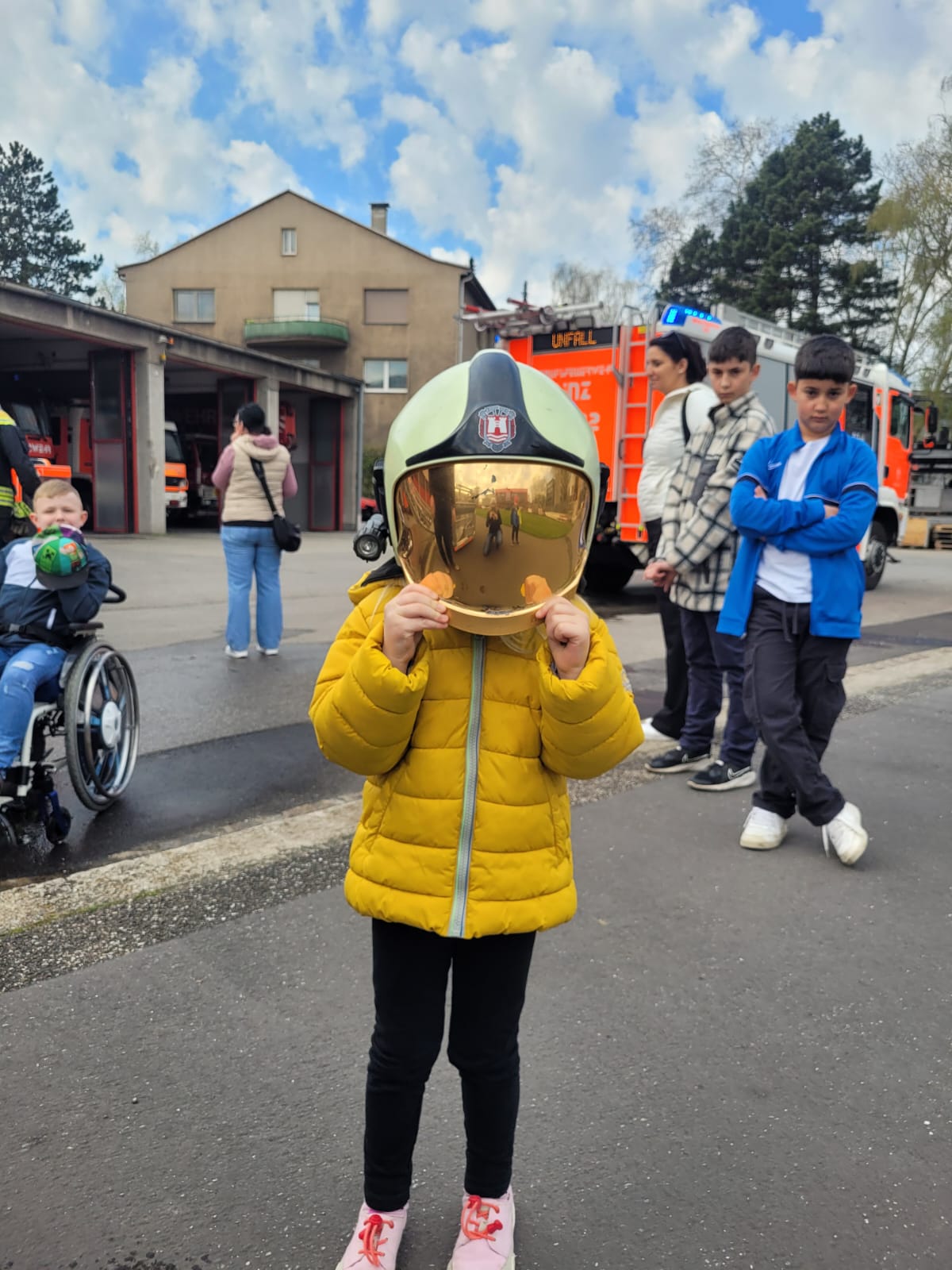 Besuch bei der Berufsfeuerwehr Linz